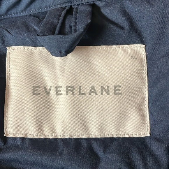Everlane Lightweight Puffer snap front jacket men’s size XL - Picture 3 of 13